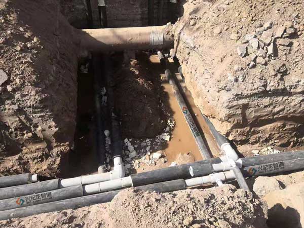 “興紀龍（lóng）管道”供熱供暖管道係統PE-RTII型灰色熱力管