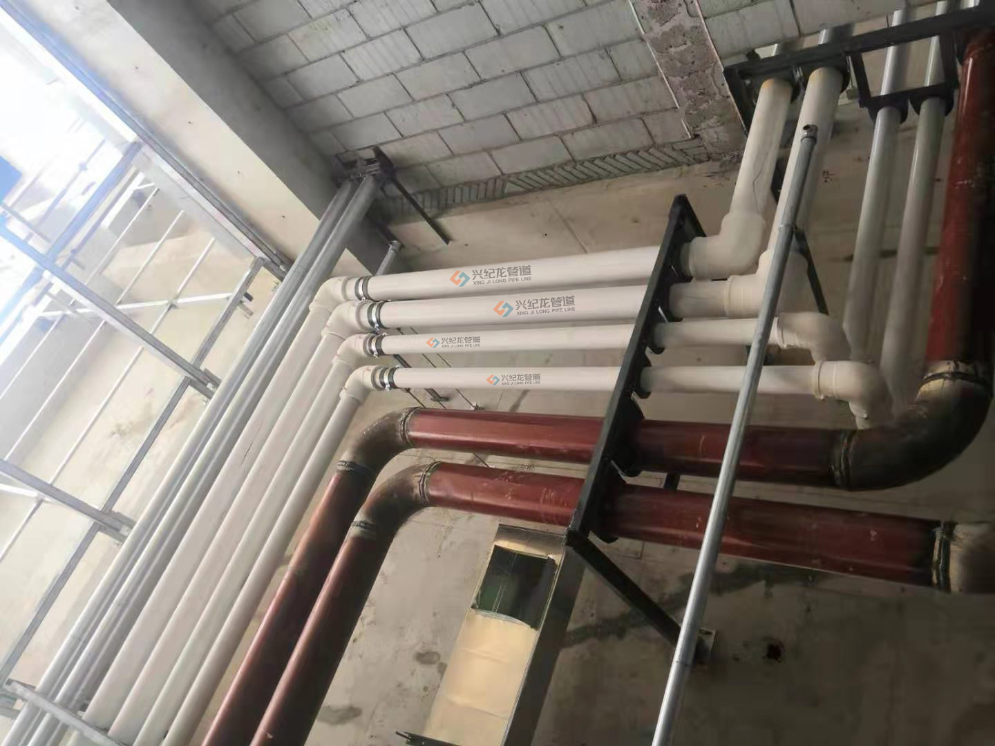 “興紀龍”鋁合金襯塑PE-RT複合管