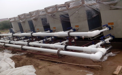 鋁合金襯塑複合管的中央空調施工圖（tú）